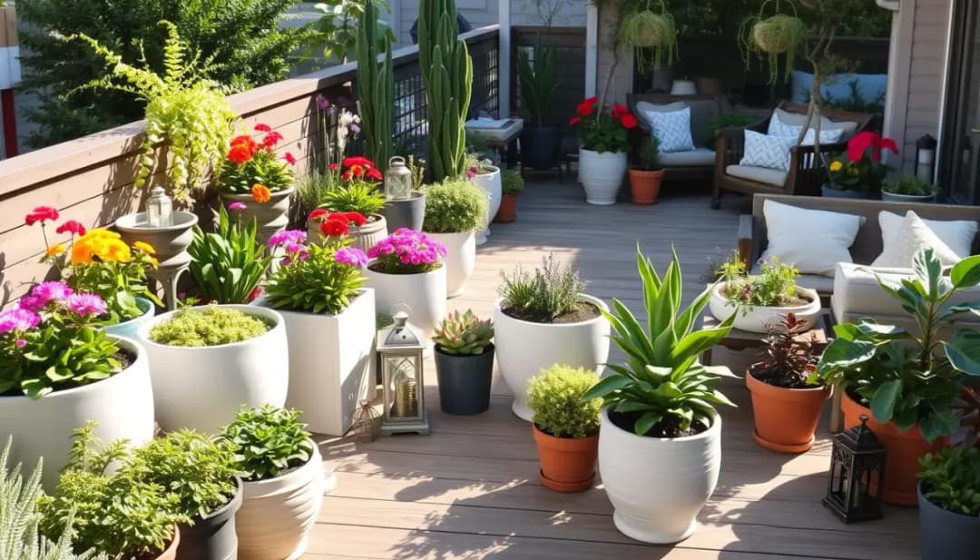 Co do doniczki na balkon: wybierz idealne rozwiązania dla roślin