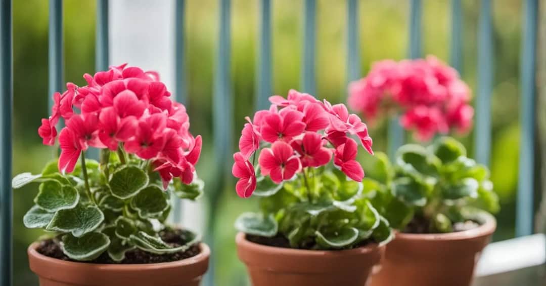 Kiedy sadzić pelargonie na balkonie, aby uniknąć przymrozków?