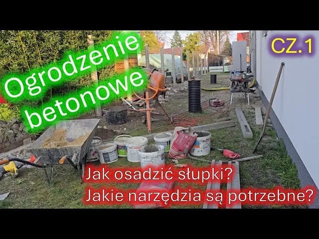 Jak zrobić płot betonowy - krok po kroku bez zbędnych kosztów