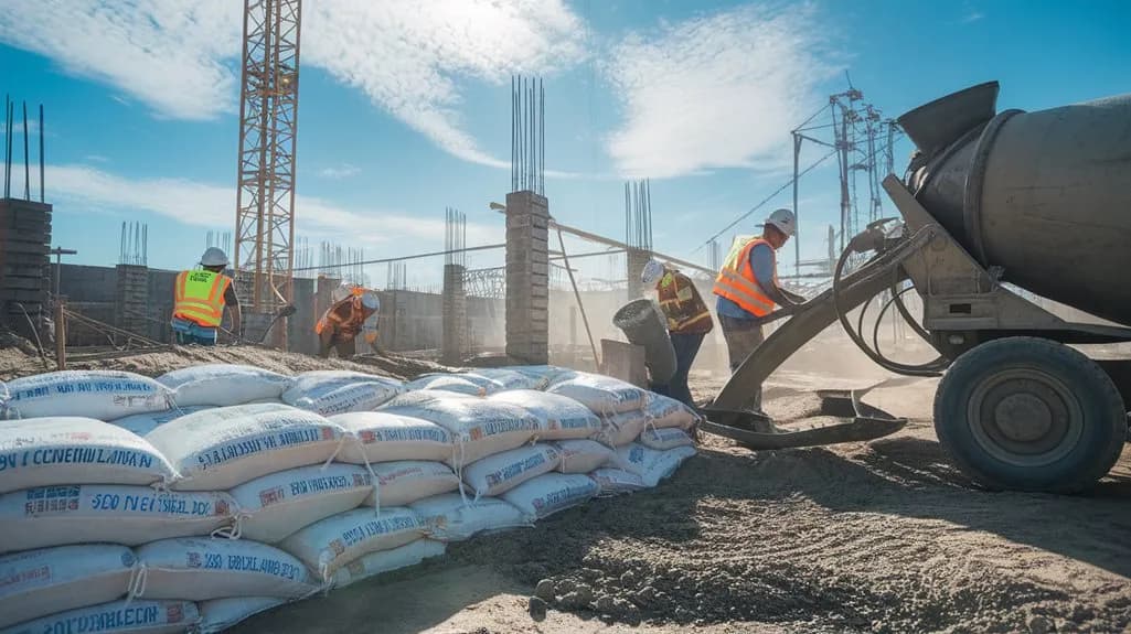 Tona cementu ile kosztuje? Zaskakujące różnice w cenach w Polsce